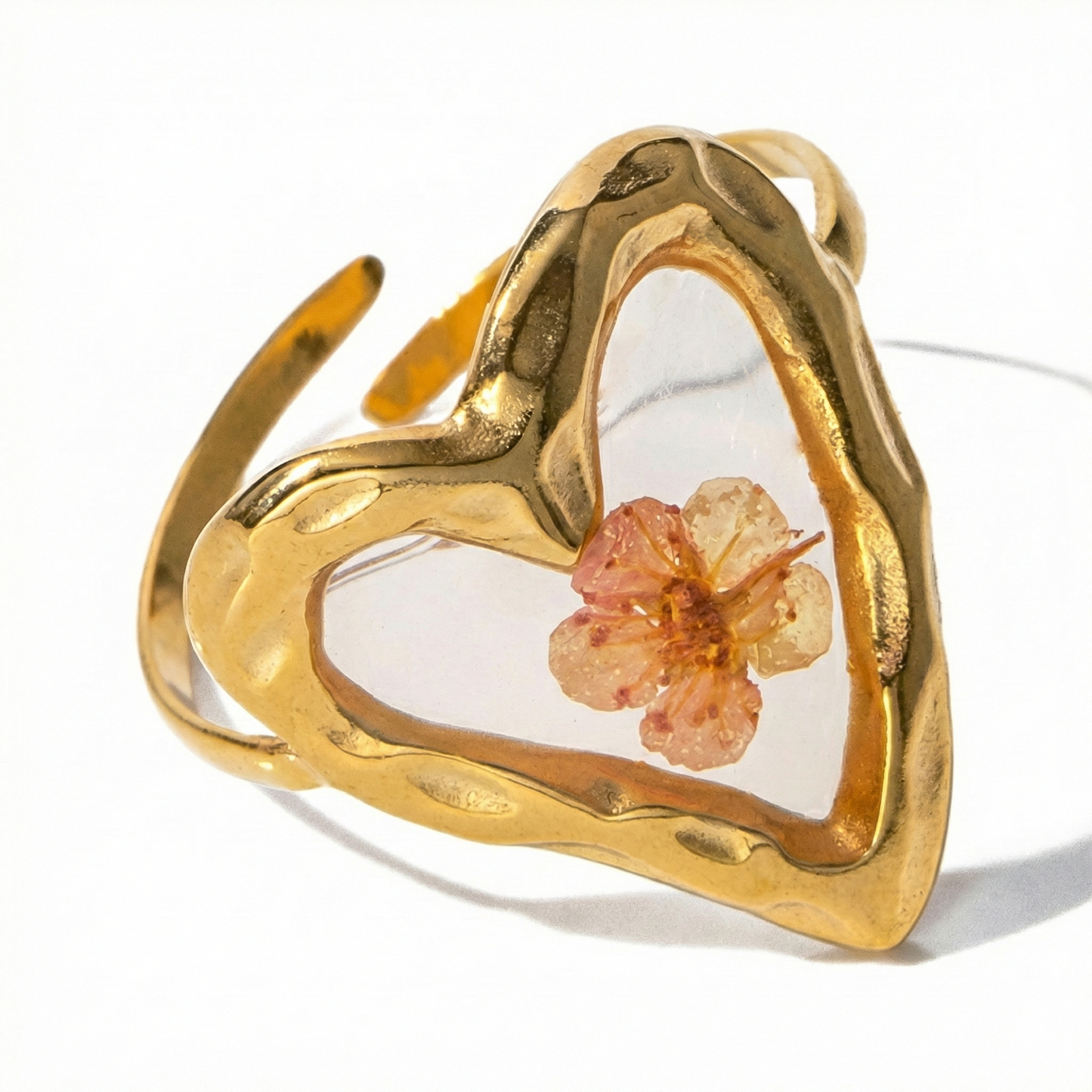 Golden Flower Ring