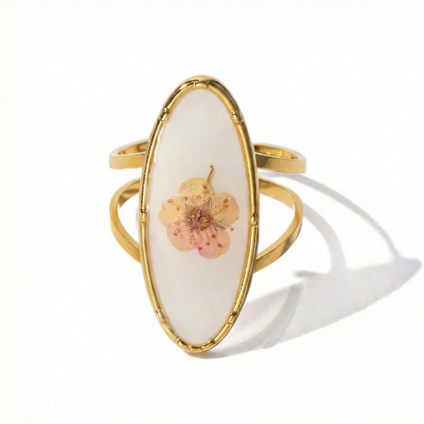 Golden Flower Ring