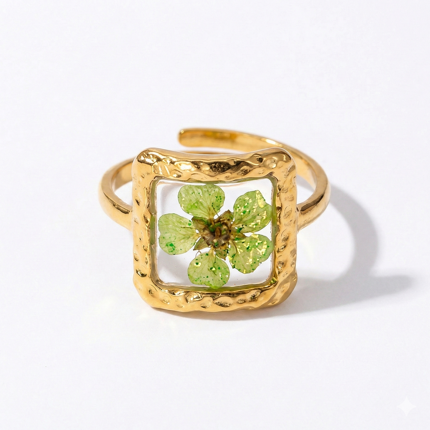 Golden Flower Ring