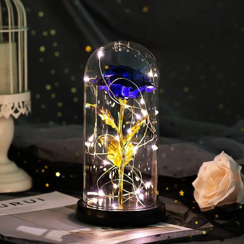 Eternal Rose Dome with lights