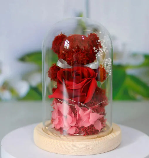 Eternal Rose Teddy